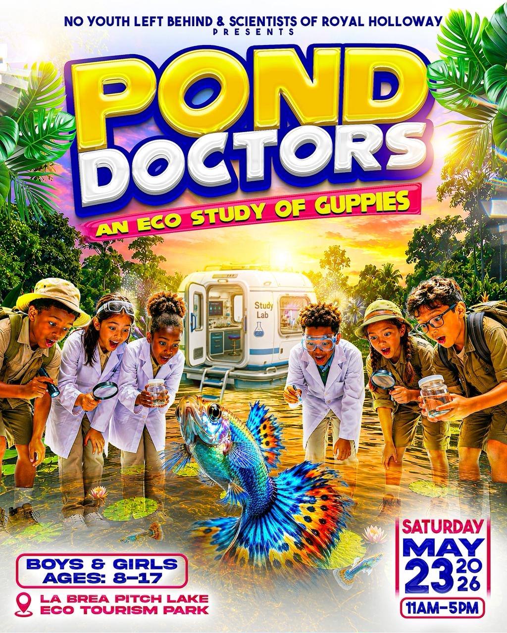 Pond Doctors launched with Royal Holloway scientists